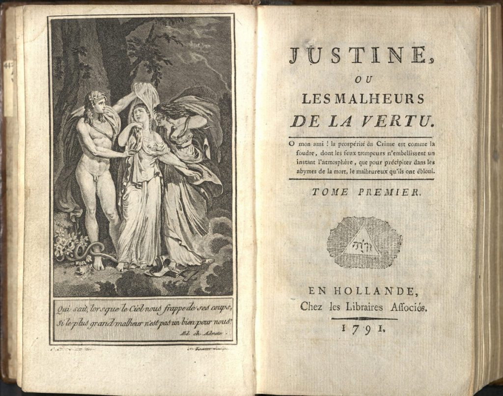 justine marques de sade