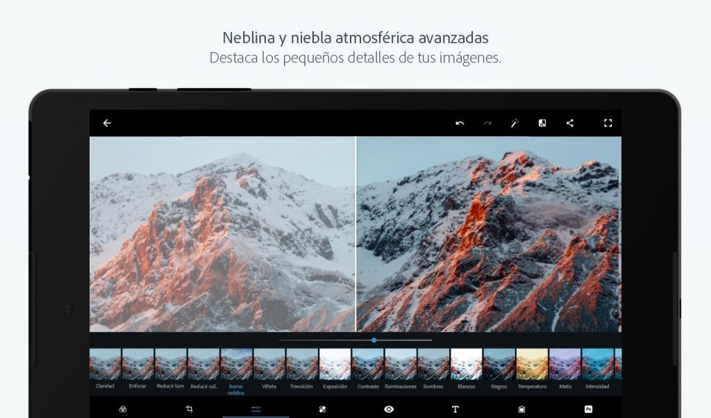 Adobe Photoshop Express, de las mejores aplicaciones 