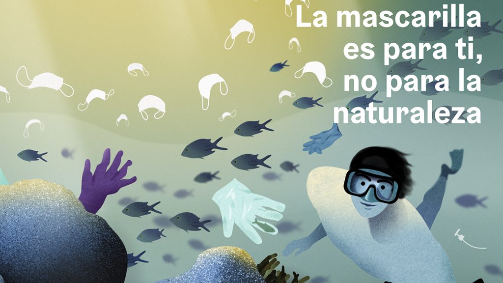 Campaña del Gobierno para uso de mascarilla