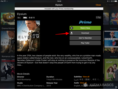 Cómo descargar películas y series en Amazon Prime Video