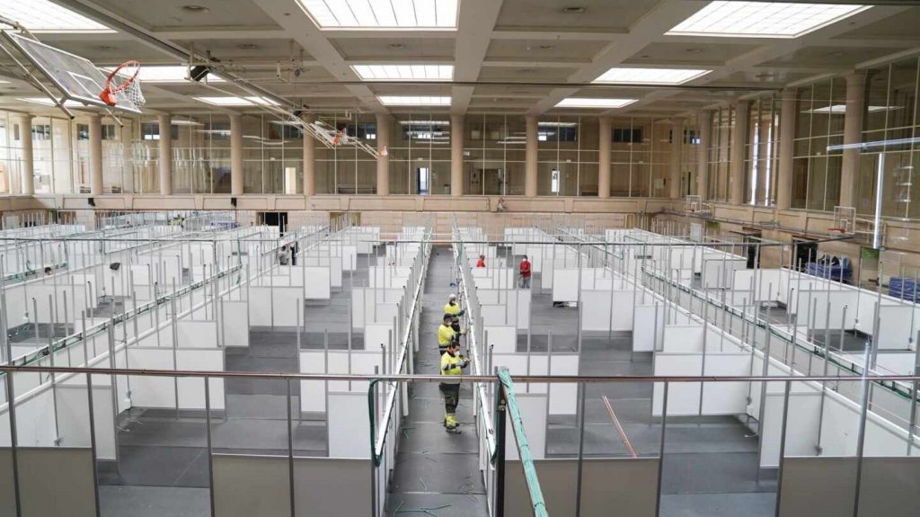La Generalitat baraja instalar pabellones salud en Girona y en el área sur de Barcelona