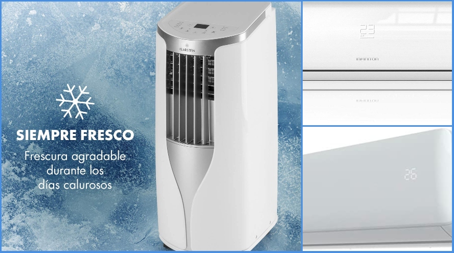 Infiniton, Forcali, Klaestein y Mundoclima 10 aires acondicionados por menos de 400 € en Amazon