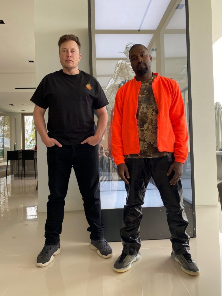 Kanye West and Elon Musk Moncloa
