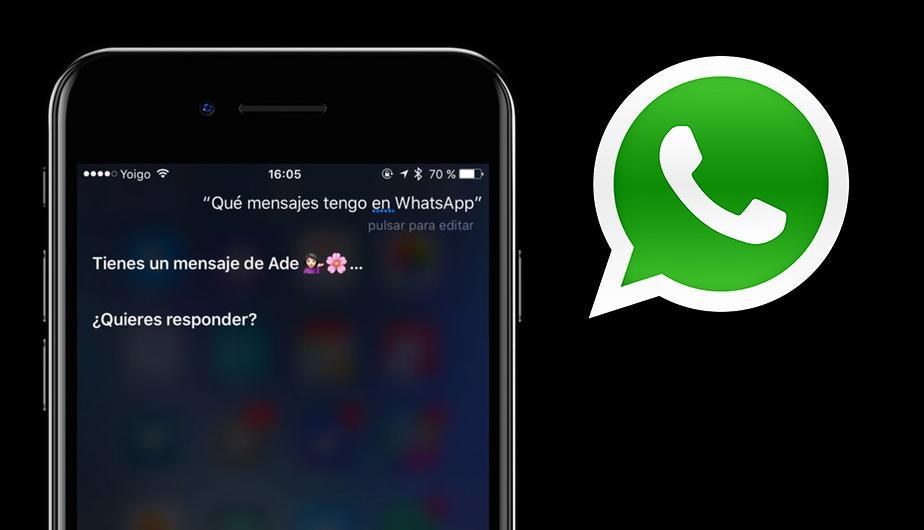Mandar mensajes de WhatsApp con Siri