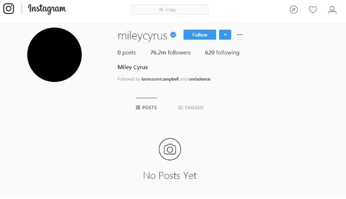Miley Cyrus se despidió de Twitter con una canción