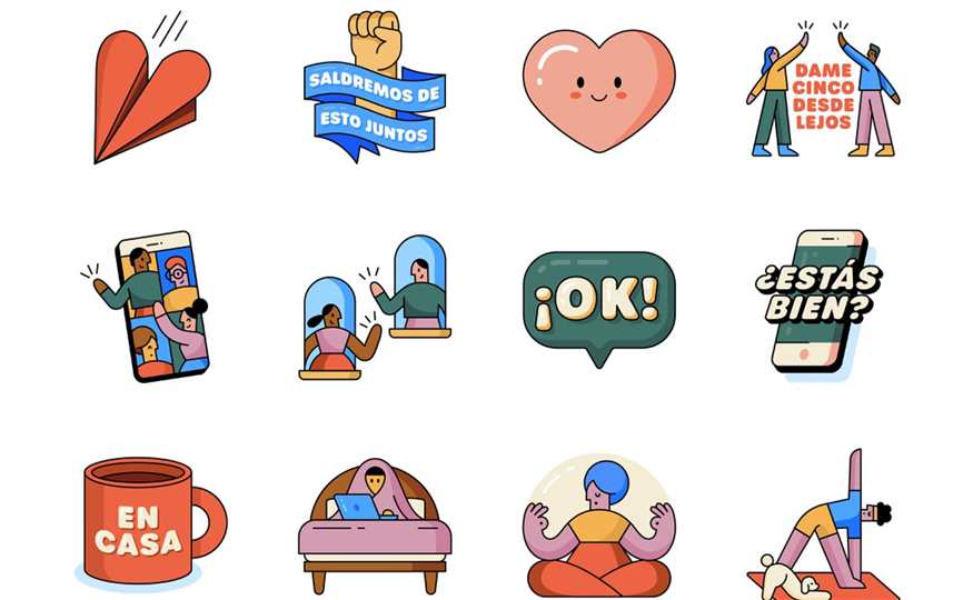 Stickers como en Telegram