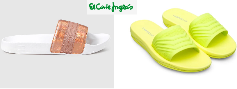 chanclas de mujer el corte ingles