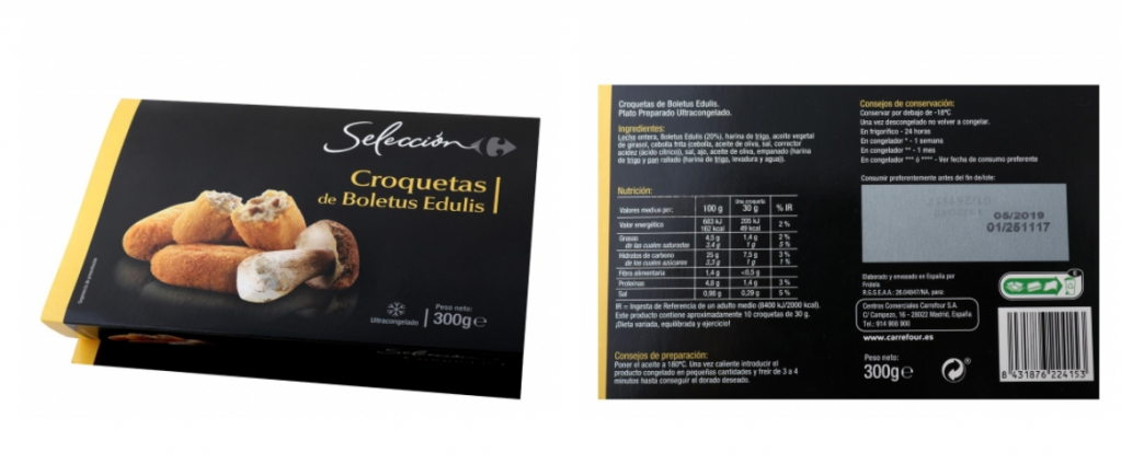 croquetas boletus carrefour