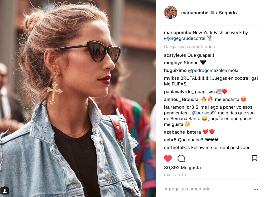 influencer en instagram Moncloa