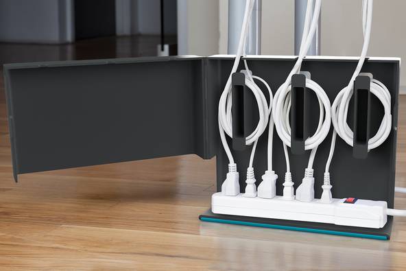 Cómo organizar los cables de tus aparatos electrónicos (y que no se acaben liando)