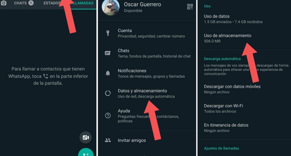 Novedades ocultas de WhatsApp que llegan en breve 4 Moncloa Almacenamiento clasificado y búsqueda por fecha