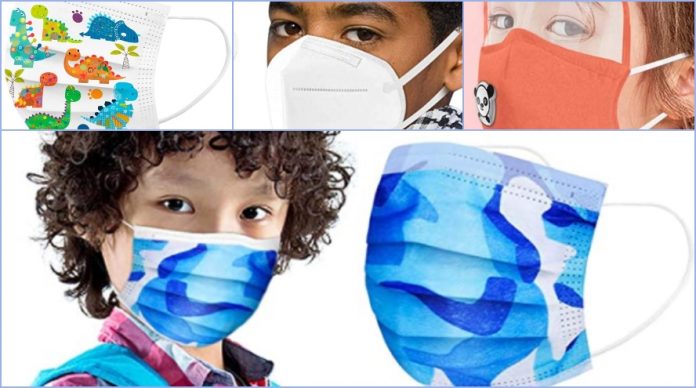 Amazon mascarillas infantiles higiénicas y FFP2 para la vuelta al cole
