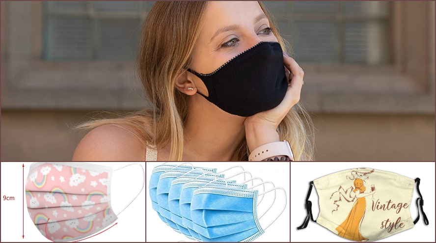Amazon mascarillas infantiles y de adulto para la vuelta al cole y al trabajo