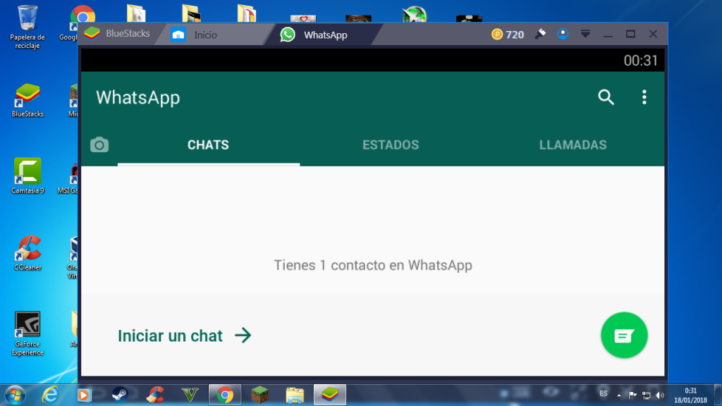 Un número de WhatsApp desde tu PC