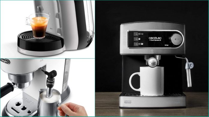 Cafeteras de De'longhi, Cecotec y Taurus en Amazon