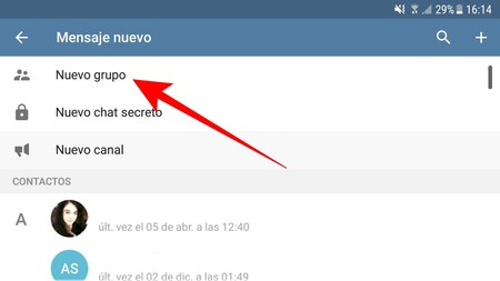 Grupos de noticias en Telegram