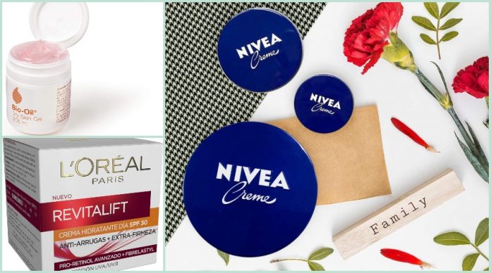 Ofertas de cremas de Nivea, L'Oreal y Bio-Oil que encontrarás en Amazon