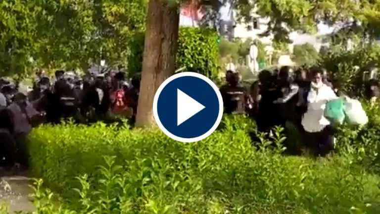 Cientos de inmigrantes ilegales se enfrentan a la policía en Albacete Cientos de inmigrantes ilegales se enfrentan a la policía en Albacete