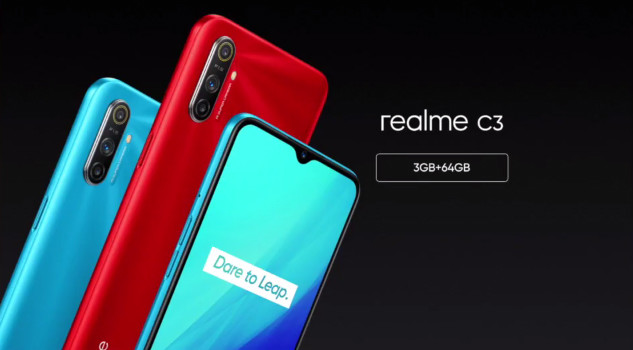 Móviles con mucha batería, Realme C3