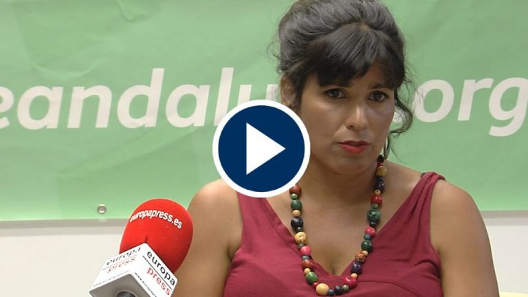 Teresa Rodríguez: «La función fundamental de Vox es hacer ruido»