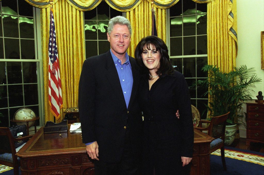 bill clinton escandalos sexuales