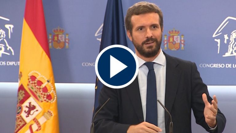 Pablo Casado: «Sánchez se escabulle en las comunidades autónomas»