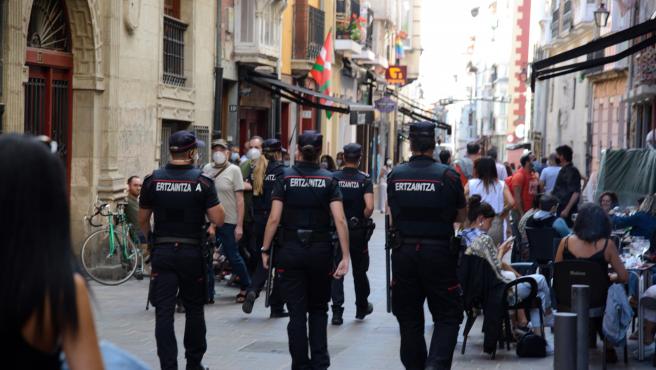 Identificadas 18 personas en un concentración en Bilbao contra el uso de las mascarillas