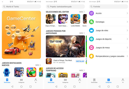 Llega Huawei GameCenter