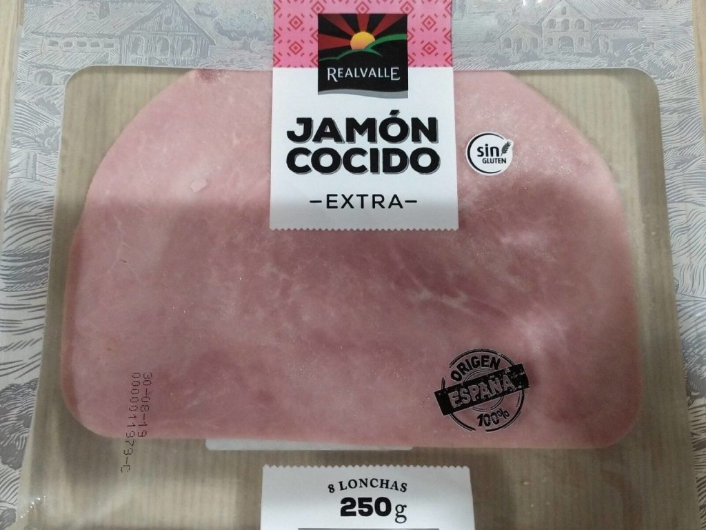 jamon cocido realvalle