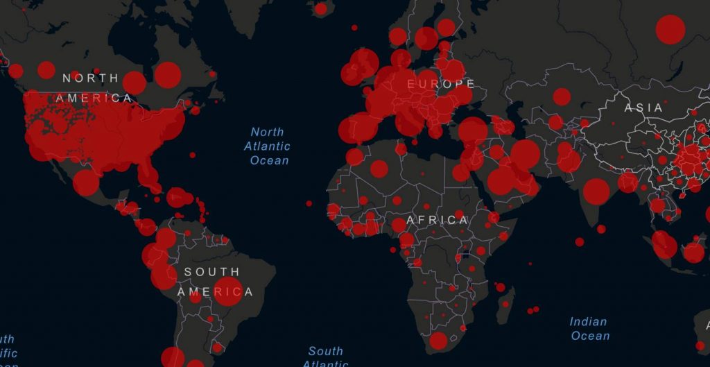 La pandemia de coronavirus deja ya 20,6 millones de contagios y cerca de 750.000 muertos en todo el mundo