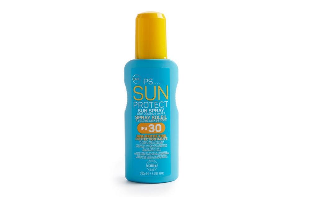 Espray protector solar PS Primark 