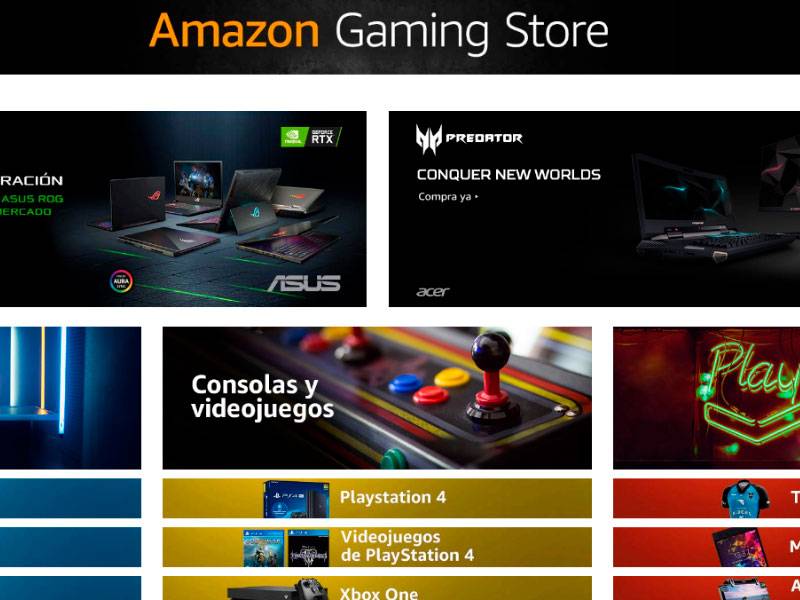 Así es Amazon Gaming Store (y así puedes usarlo) 2 Moncloa Amazon Gaming Store