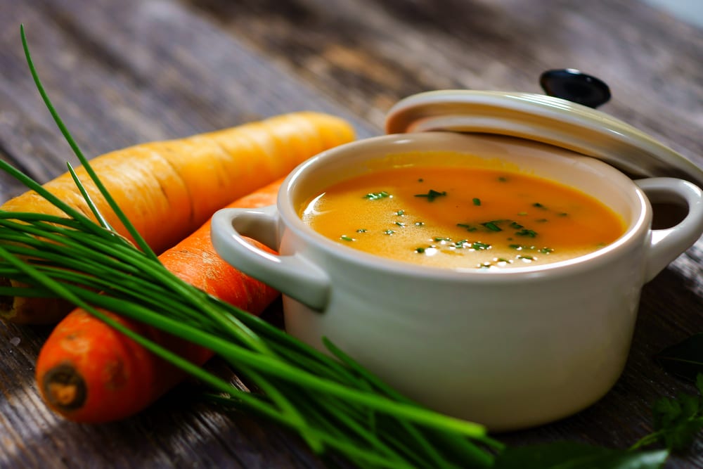 sopa zanahoria