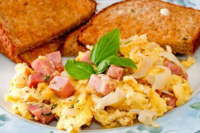 Recetas para hacer huevos revueltos estando a dieta 