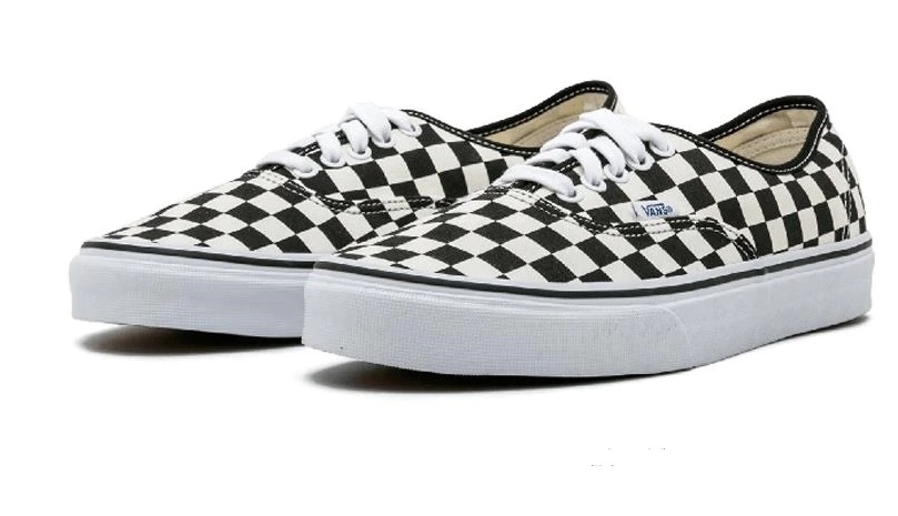 vans cuadros negro y blanco