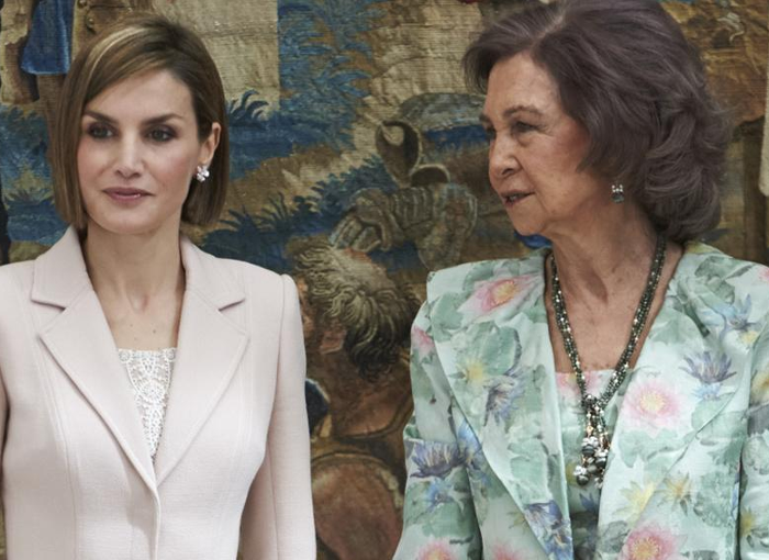 UN MAL INICIO ENTRE LETIZIA Y LA REINA SOFÍA