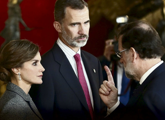 LA MIRADA DE LETIZIA A MARIANO RAJOY