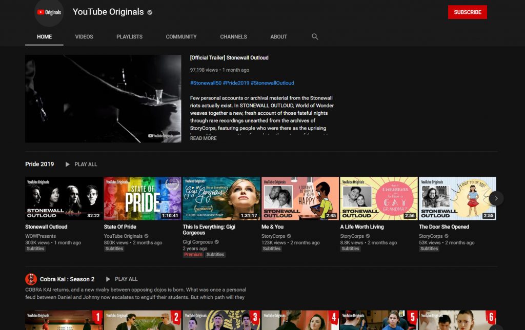 Así es Youtube Originals, la red de películas y series gratis que te estás perdiendo