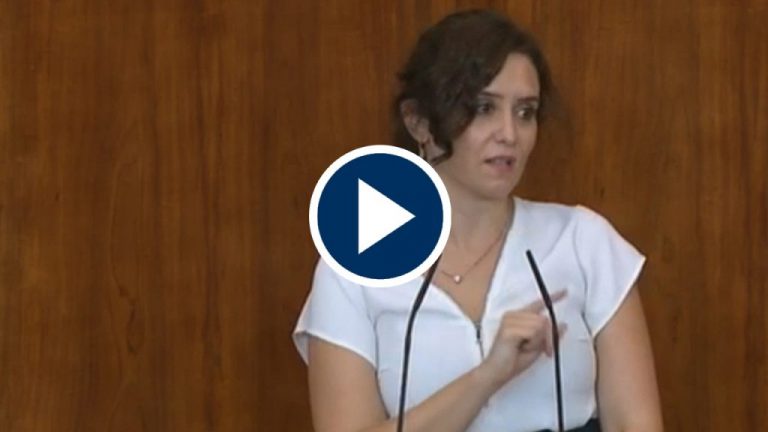 Ayuso indignada tras recibir críticas «despiadadas» de la oposición