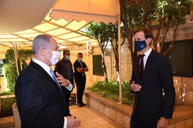 Trump, posible Nobel de la Paz: primer presidente de EE UU que no bombardea 1 Moncloa Benjamin Netanyahu y Jared Kushner Moncloa