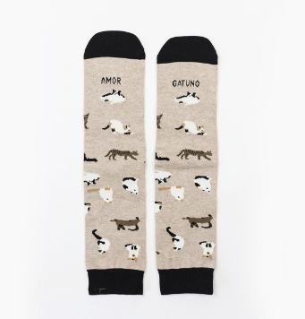 calcetines gatos el corte inglés