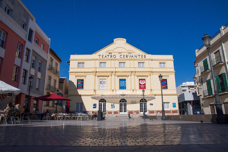 Teatro Cervantes de Málaga.