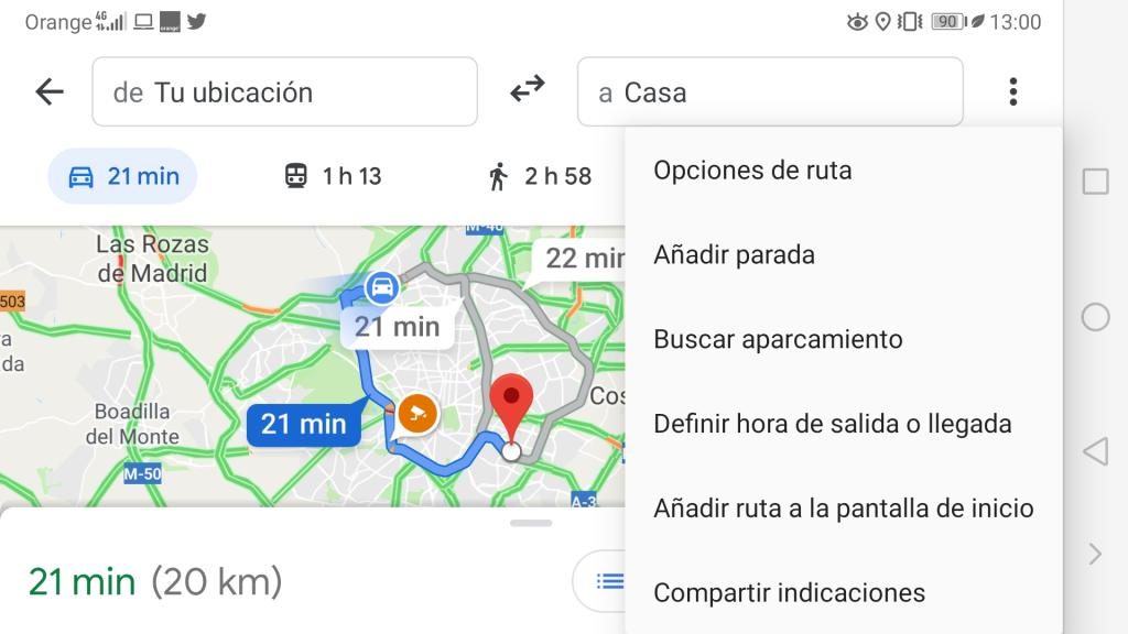 Crea rutas con más de una parada