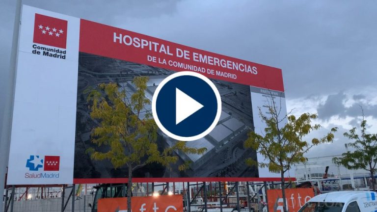 Vídeo: Así están las obras del hospital de pandemias de la Comunidad de Madrid