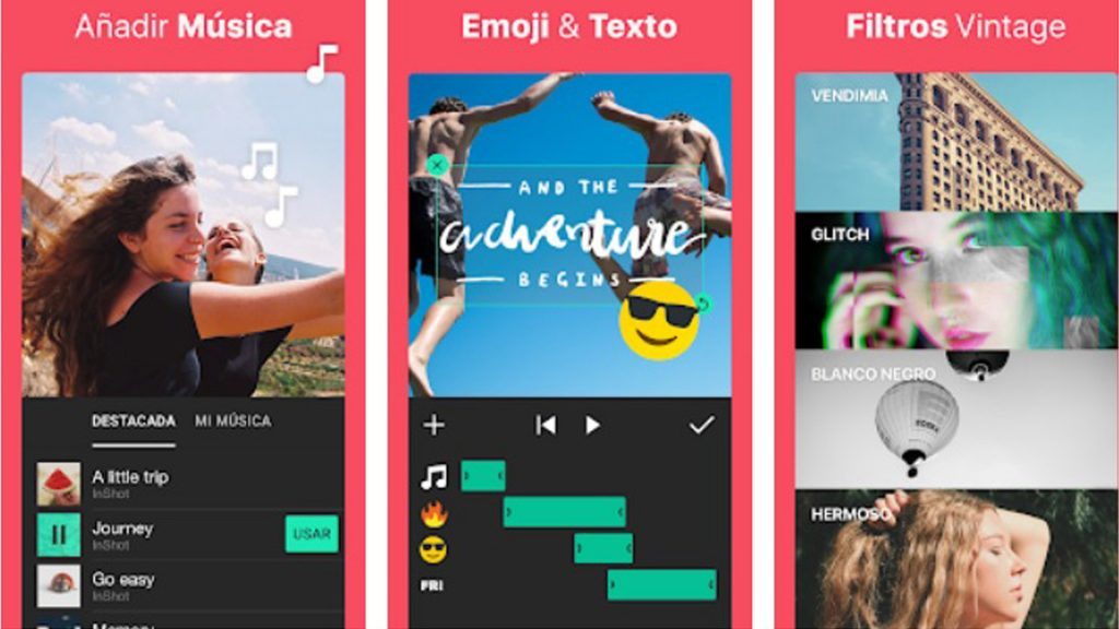 InShot, aplicaciones para redes sociales