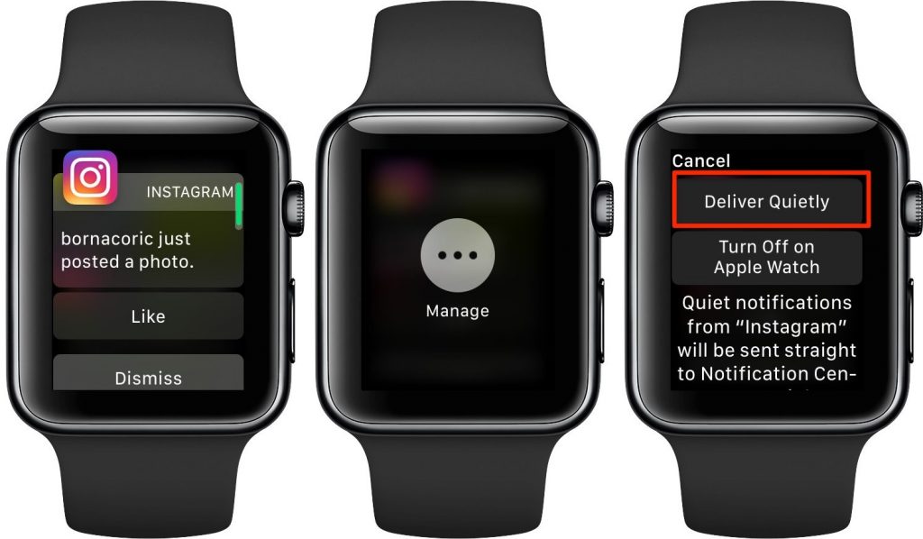 Las notificaciones de Apple Watch