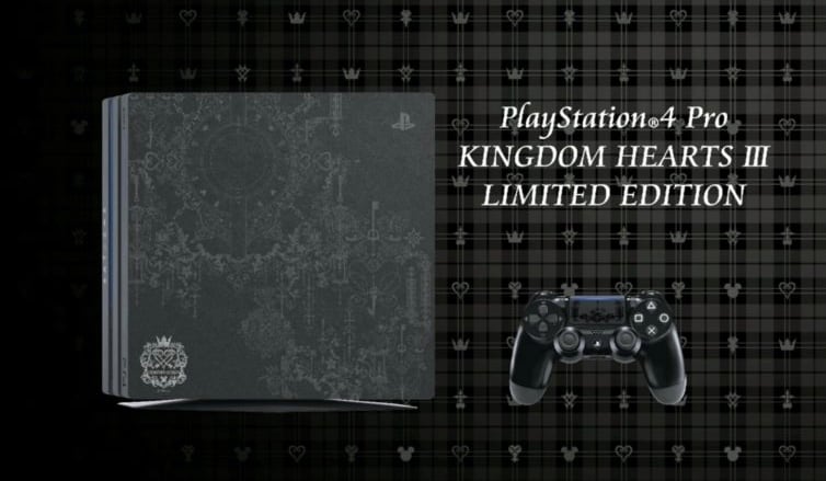 PS4 Slim Kingdom Hearts III Edition 