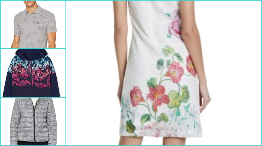 Ropa de Desigual, Sprinfield y Pepe Jeans que puedes encontrar en Amazon