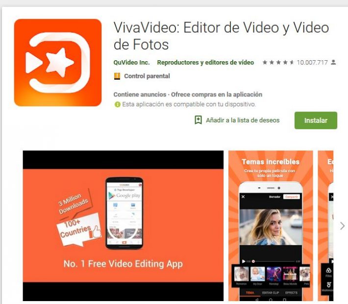 VivaVideo, de las aplicaciones más perfectas