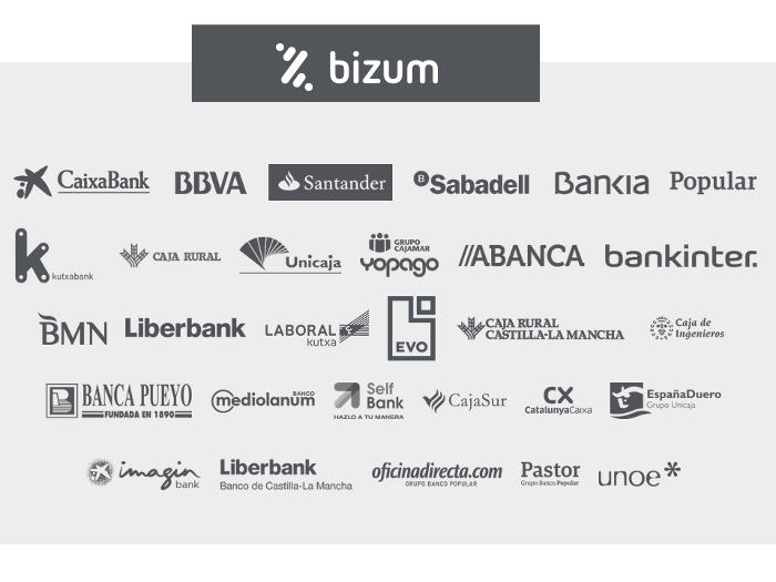 ¿Qué bancos disponen de Bizum?